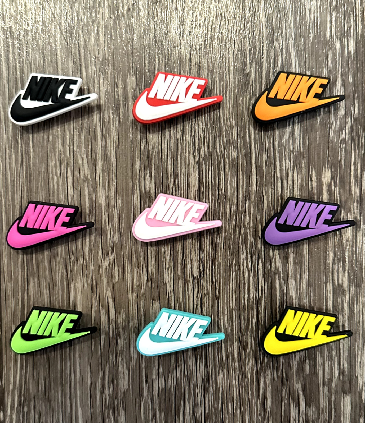 Nike Swoosh Croc Charm Jibbitz