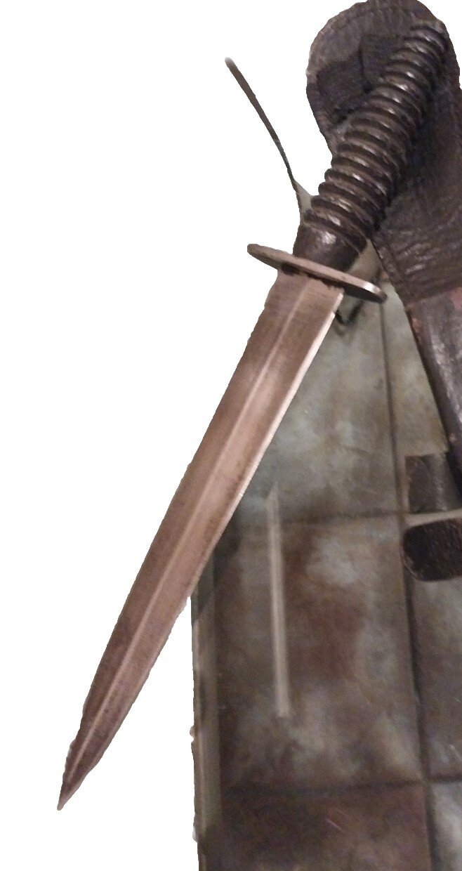 Vintage Combat Dagger Double Edge