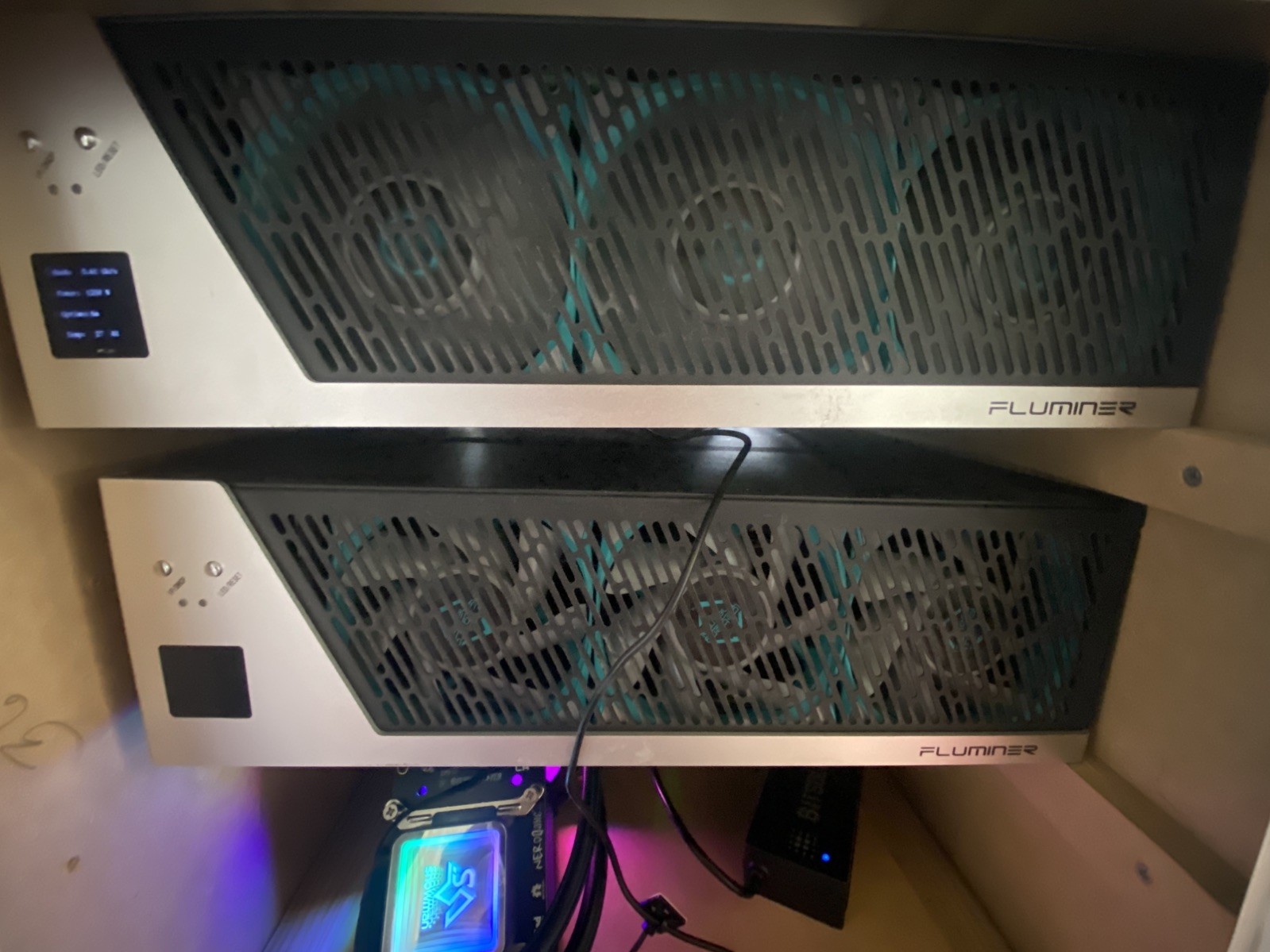 Fluminer L1 DOGE LTC BEL Coin Miner 5.3Gh/s at 1200 Watts USA Seller