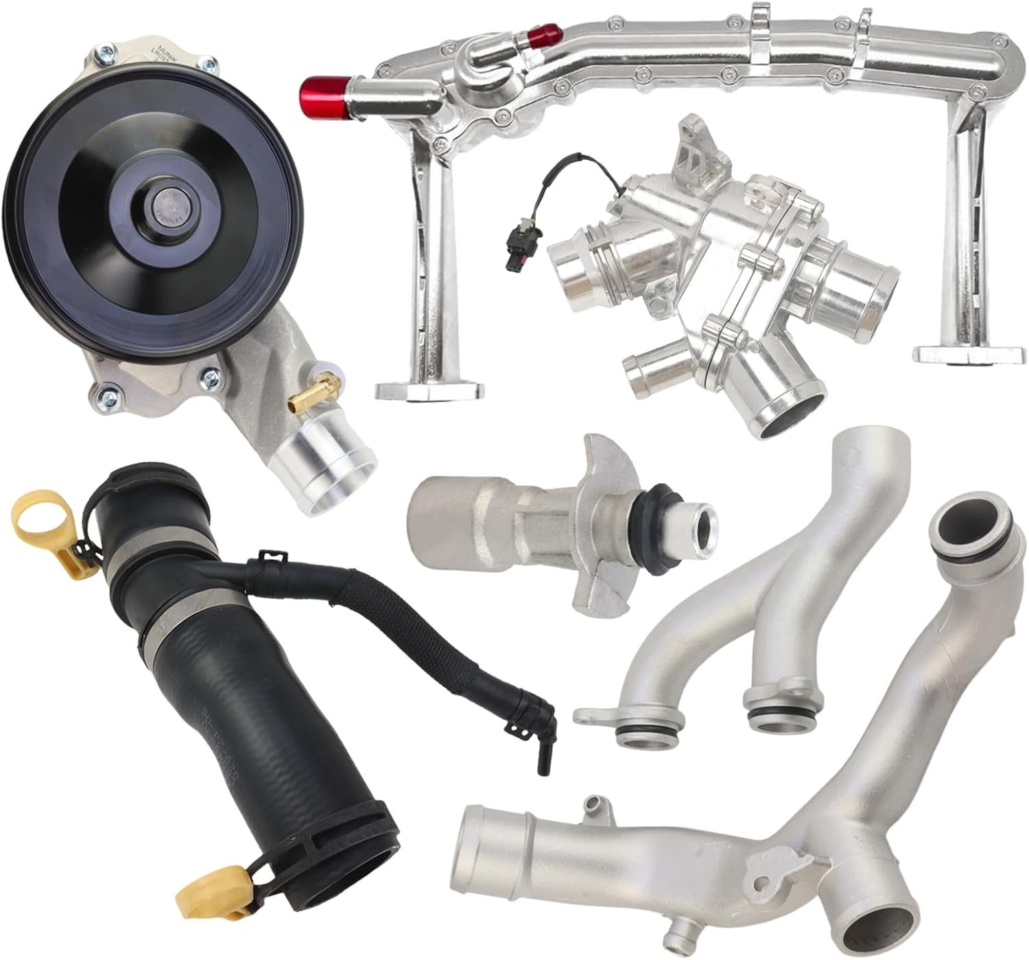 Upgraded Aluminum Coolant Pipe Kit Jaguar Range Rover LR092992