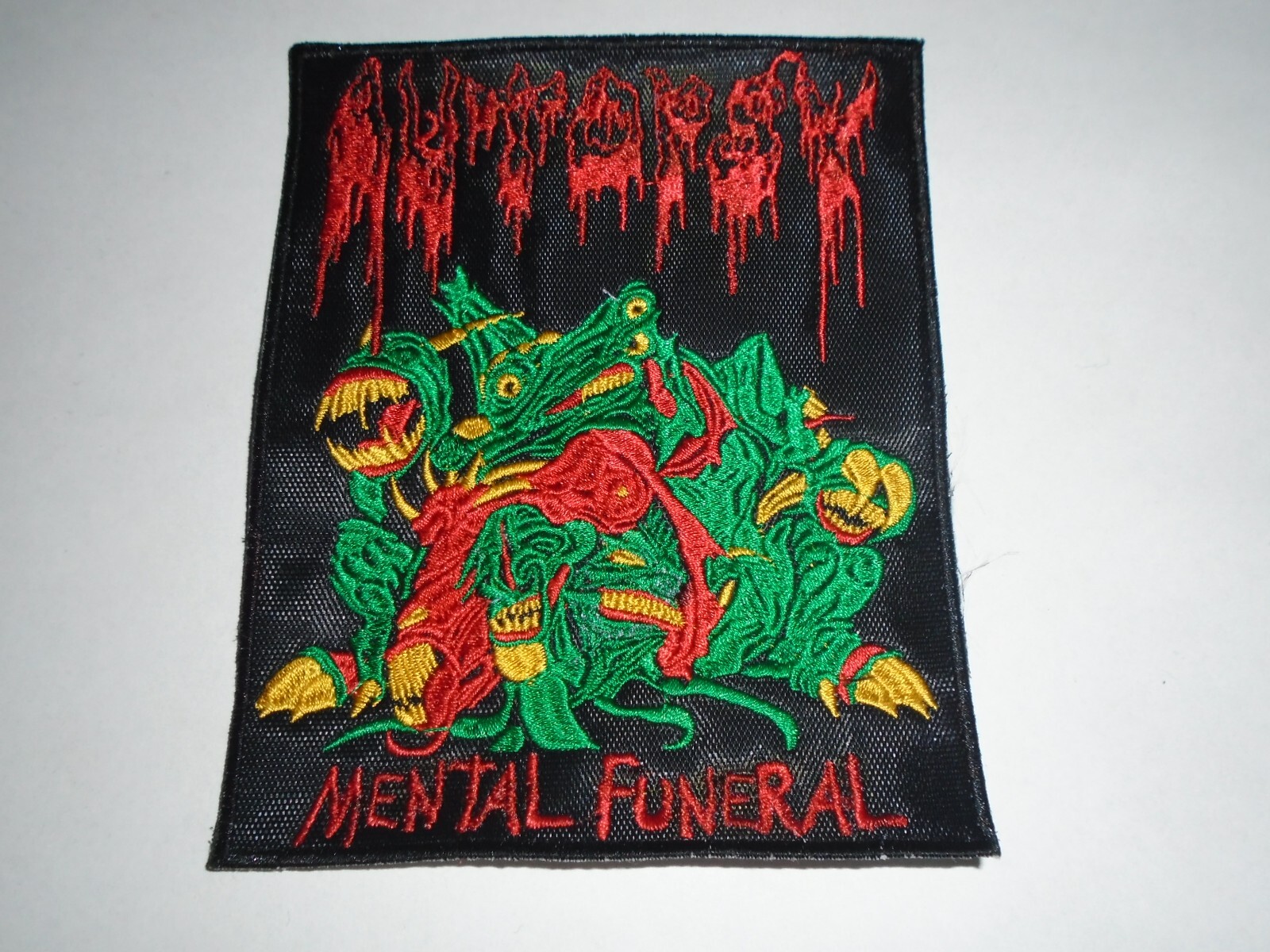 AUTOPSY MENTAL FUNERAL EMBROIDERED PATCH