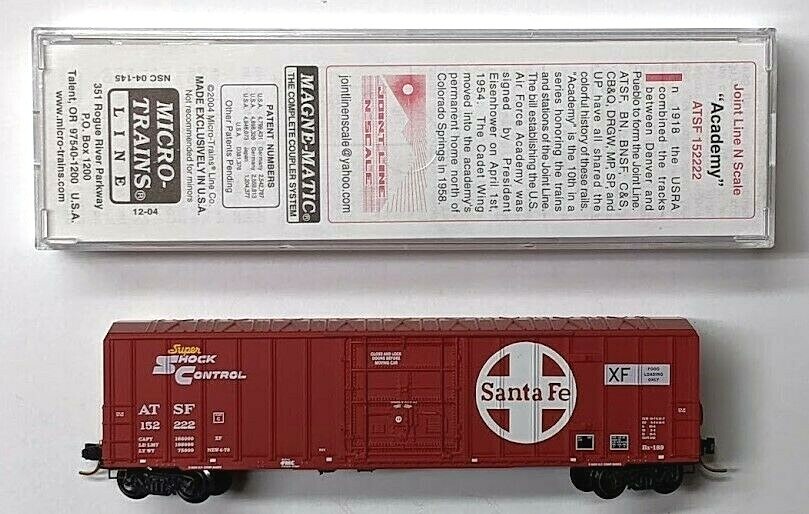 MTL S Micro-Trains 4.145 Special Run ATSF 152222 50' boxcar