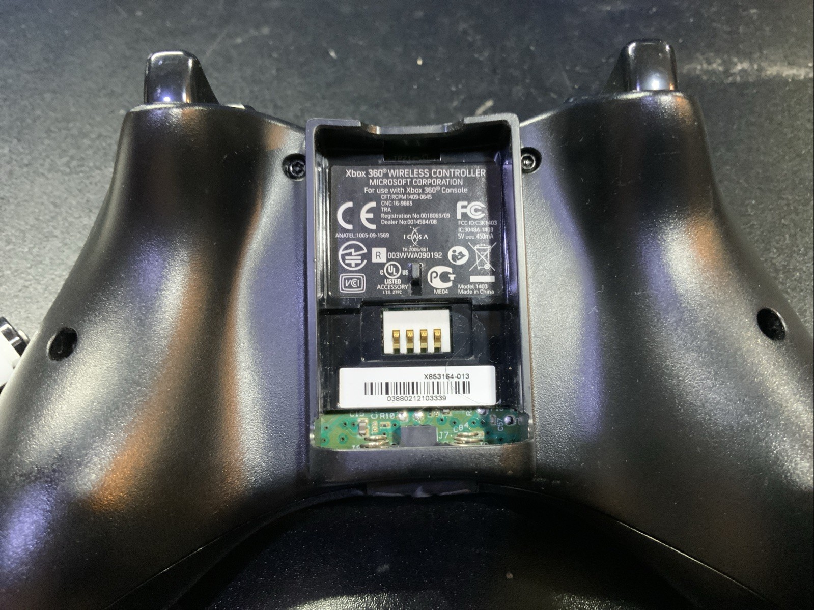 🟩 Xbox 360 Wireless Controller – Original Black Edition 🎮⚡✨
