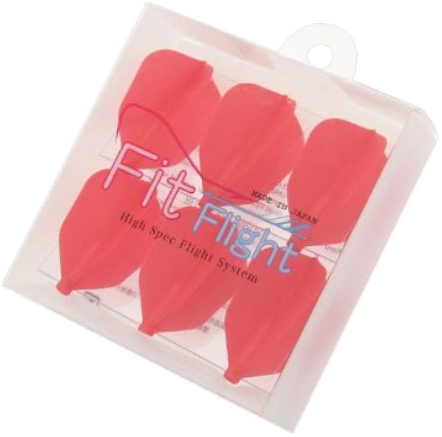 FIT FLIGHT ORIGINAL RED COLOR DOUBLE PACK FLIGHT SHAPE IS SUPER SHAPE SHIP FREE
