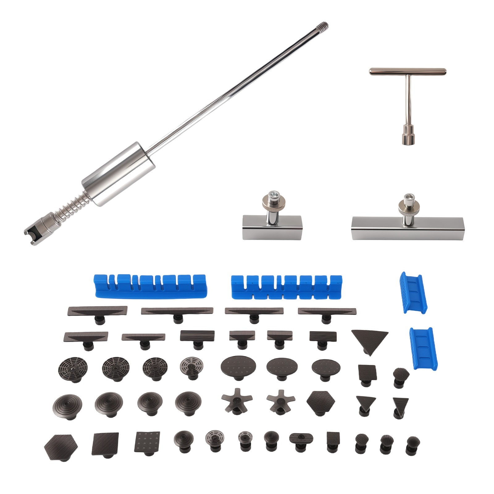 Car Body Slide Hammer Paintless Dent Repair Tools Puller Lifter Hail Removal Kit