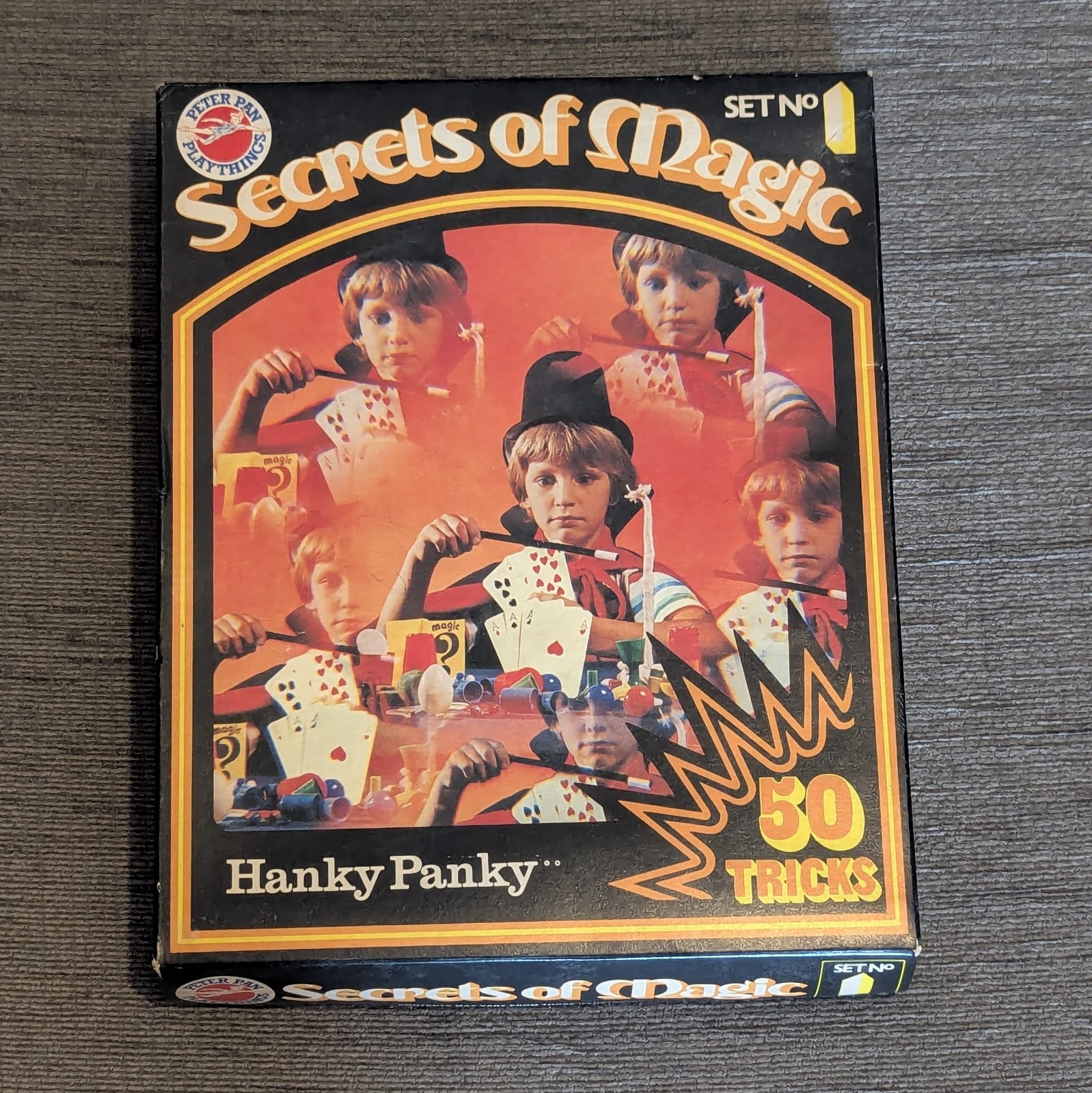 Secrets Of Magic Set No 1 Hanky Panky By Peter Pan Playthings Vintage 1970/80