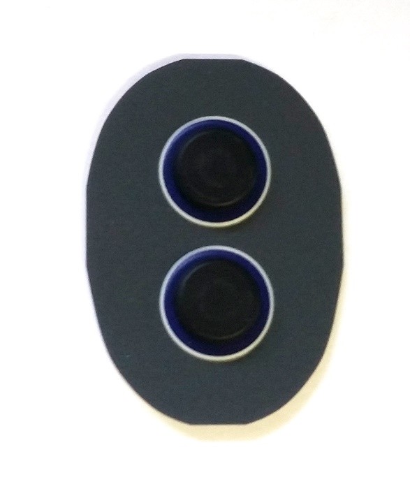SG SU-ME-A2-B - 2 Button Overlay for Suregrip SU Series Handle