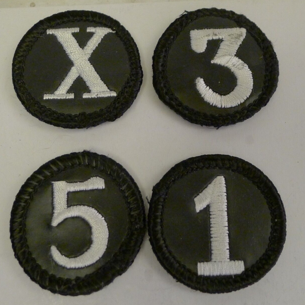 Rocket Tour Patch for Golf Club Knit Headcover - X, 3, 5, 1 - 4 total