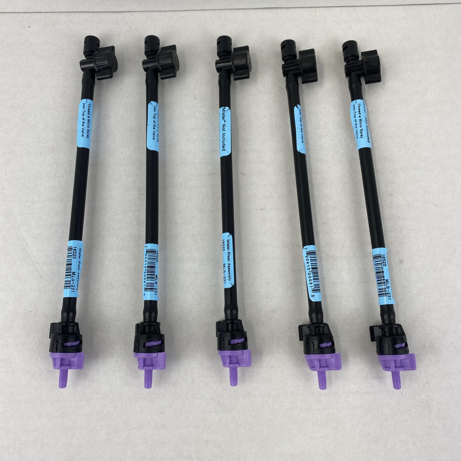 5 Pack Mister Riser 8.5" Assembly Flow Controlled Threaded Coupler 16525 MLS-231