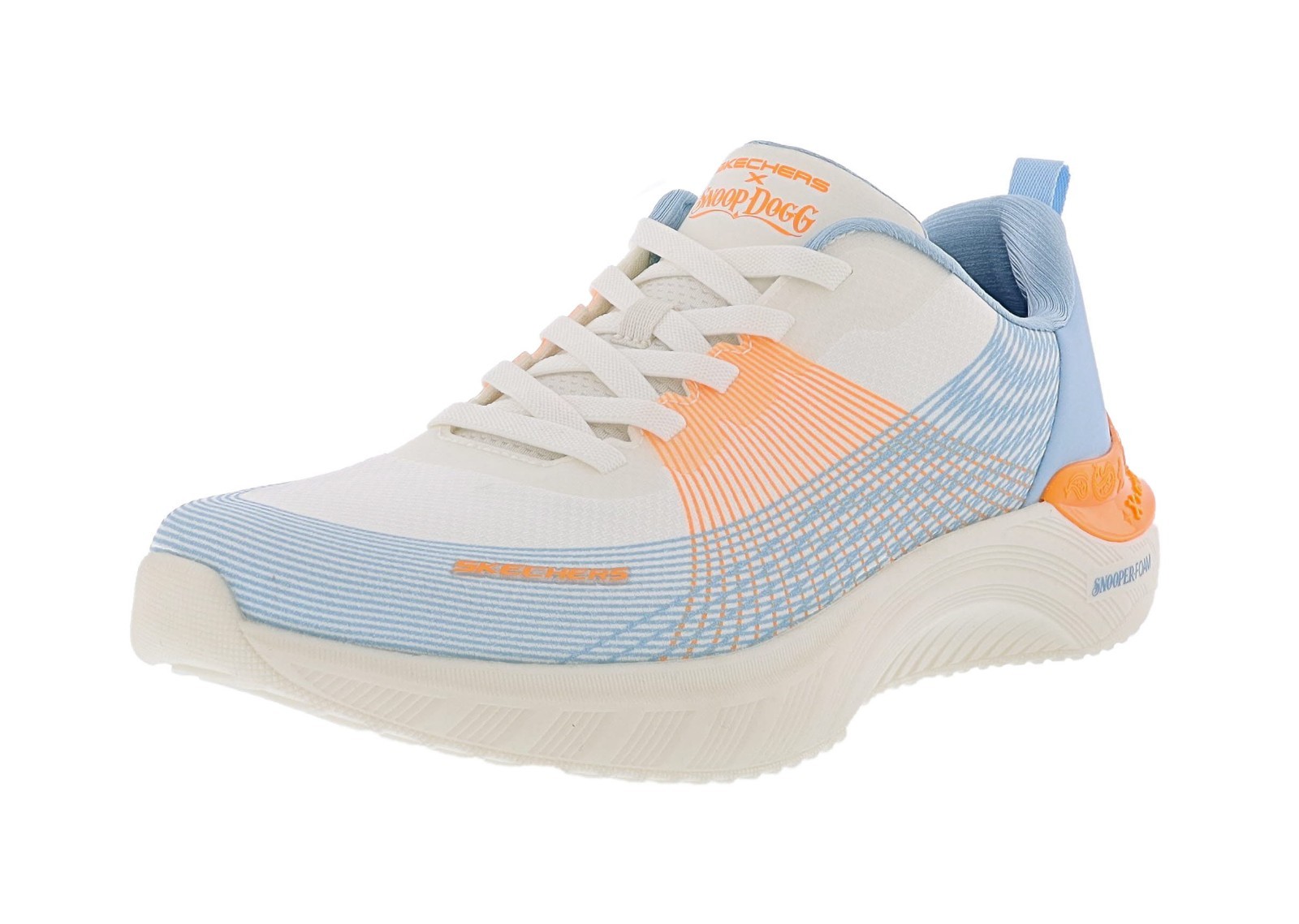 SKECHERS MEN'S SNOOP DOGG: SNOOP ACE- CYBER WALKER 251135/WBL WALKING SHOES