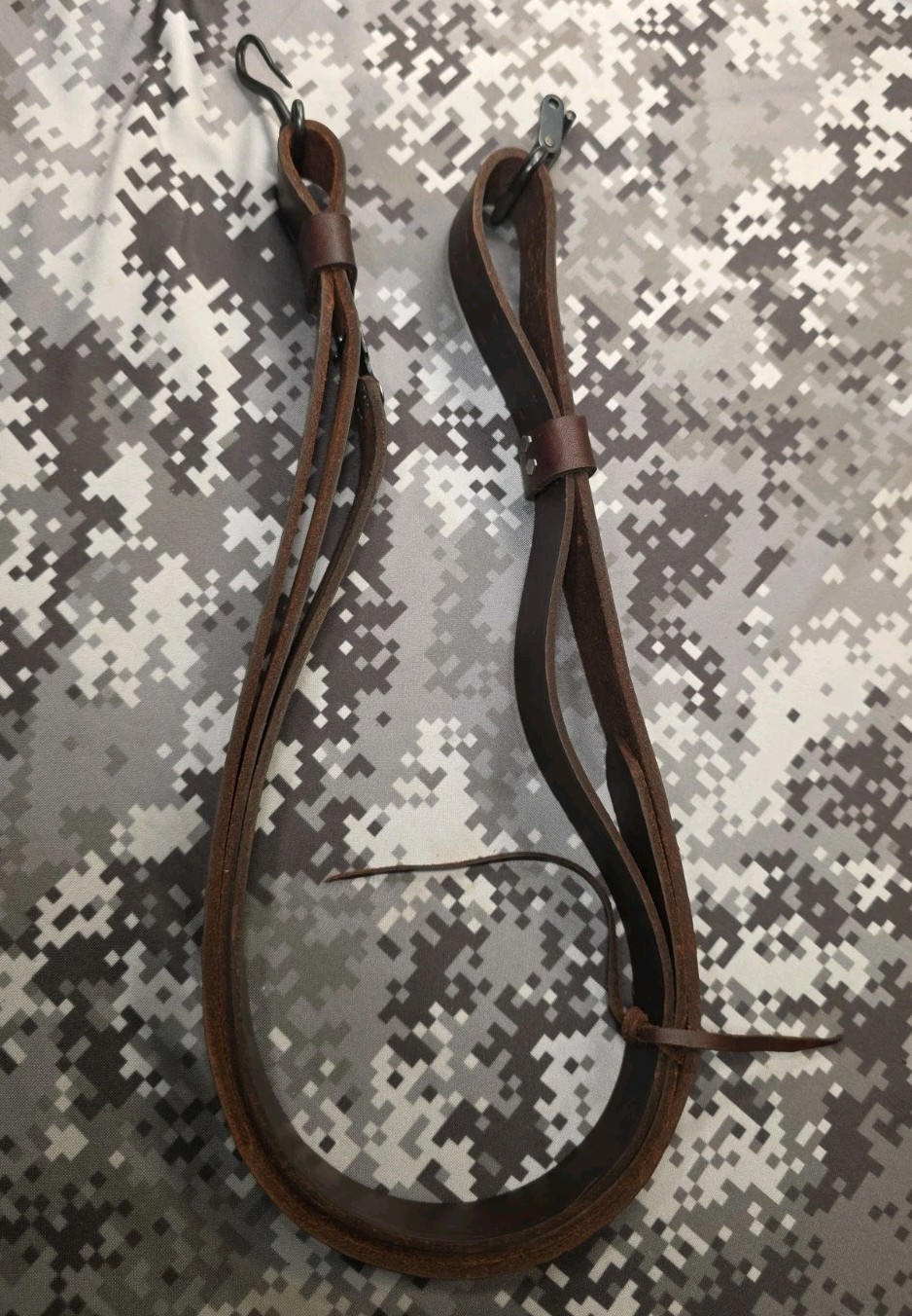 WINCHESTER PRE-64 SUPER GRADE 70 71 SWIVEL FISH HOOK SWIVEL LEATHER RIFLE SLING