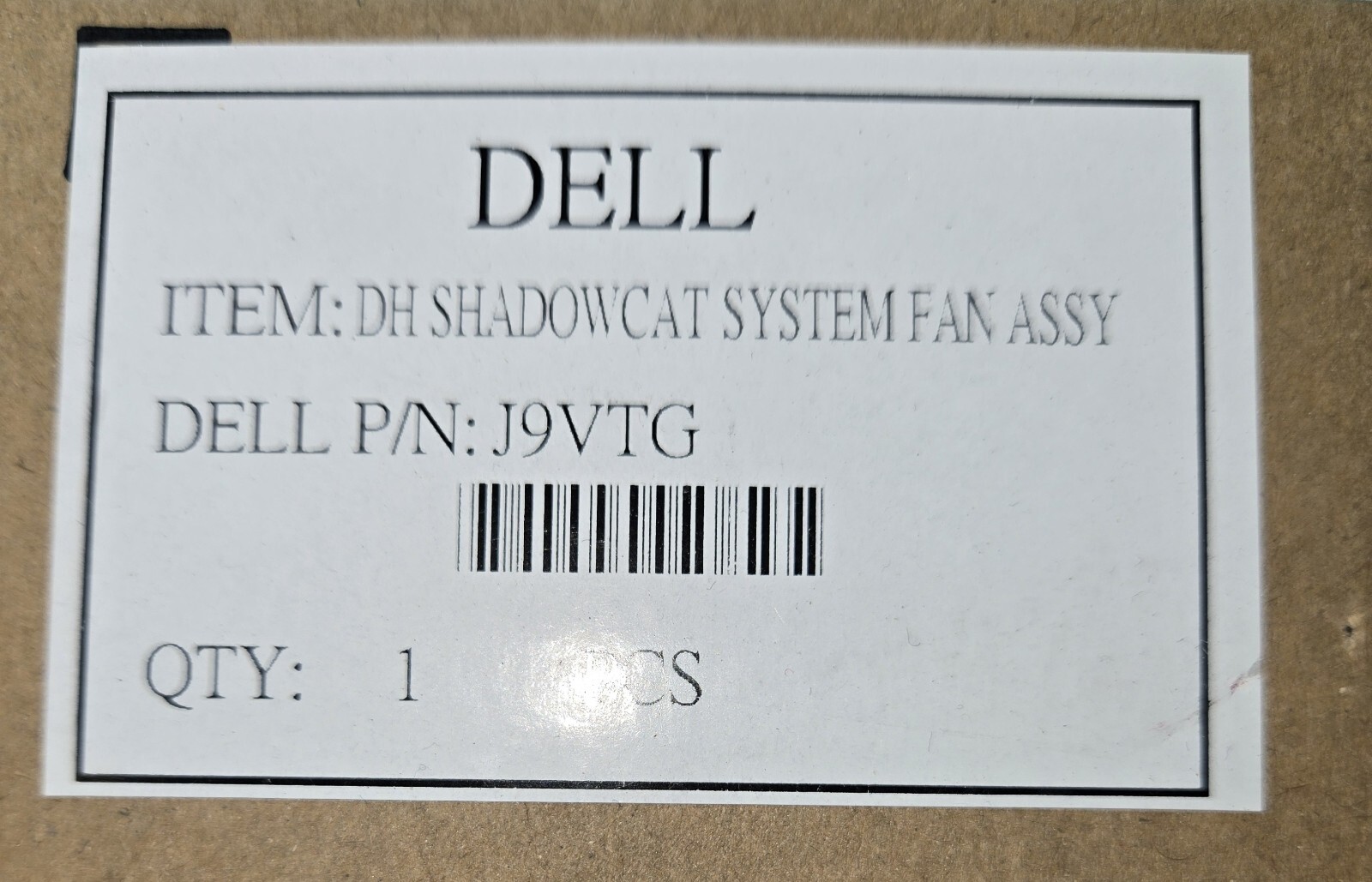 Genuine Alienware Aurora Cooling Fan Assembly Dell J9VTG