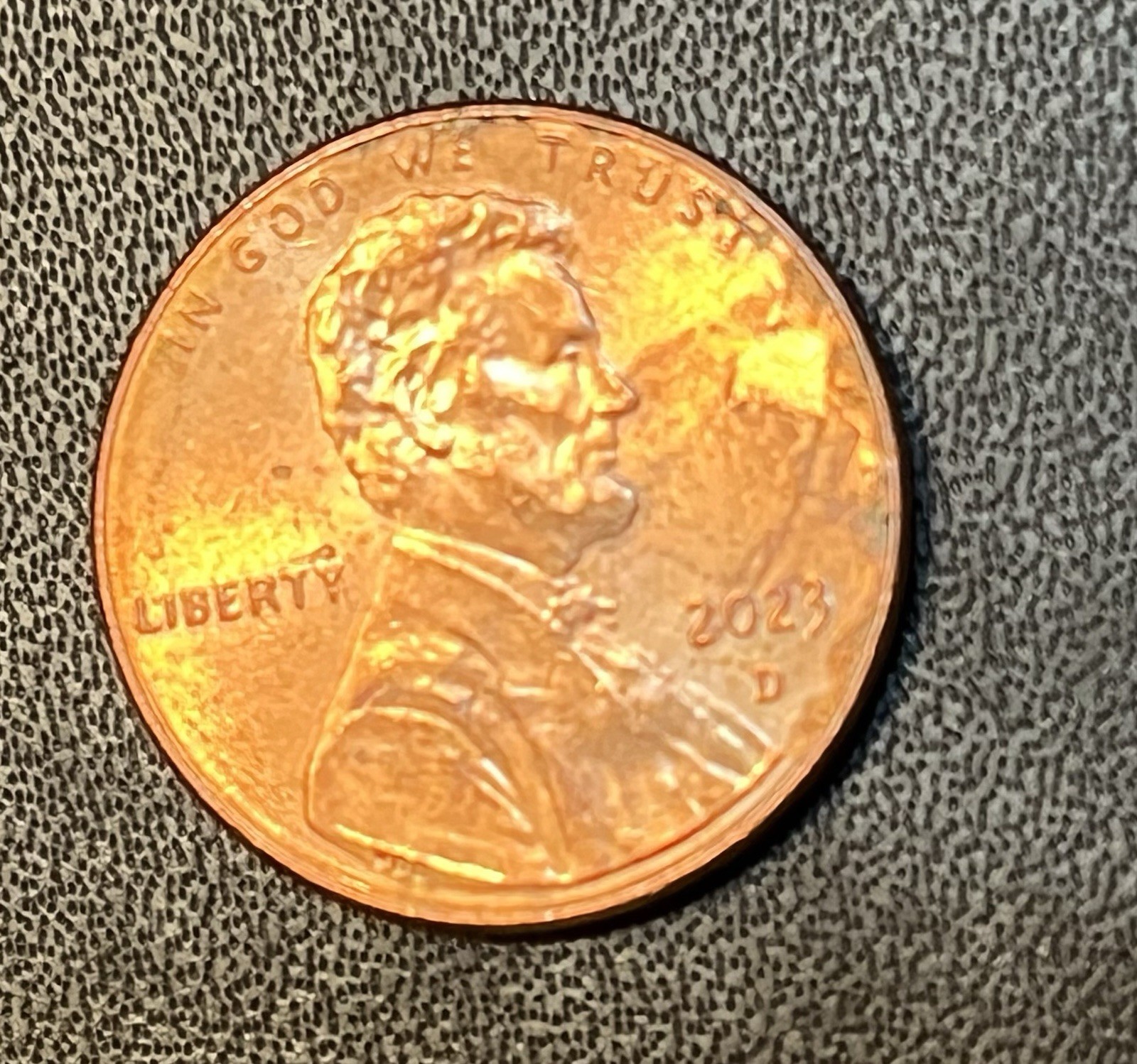 2023 D Double Struck Shield Penny Major Nice Error Obv