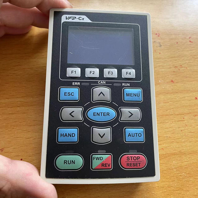 1PCS KPC-CC01 For Delta Inverter C2000 CP2000 Panel Display keyboard Used VFD-CX