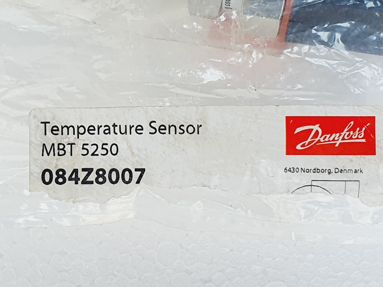 DANFOSS 084Z8007 MBT 5250 Temperature Sensor, PT100, Class B # NEW