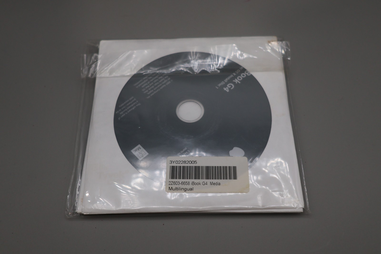 Apple iBook G4 Mac OS Discs Install Disc SET Additional Software & Hardware Test