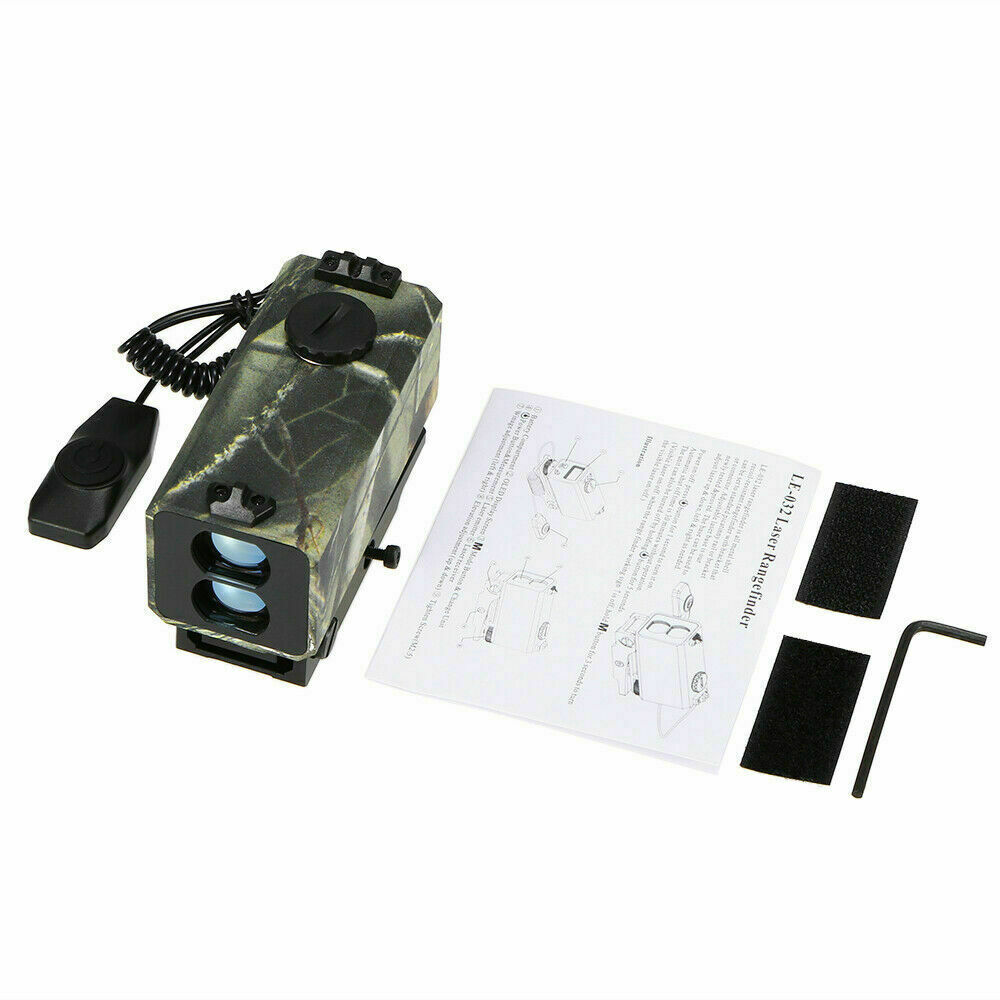 LE-032 1000m 1Km Mini Laser Rangefinder Rifle Crossbow Hunting Camo Archery