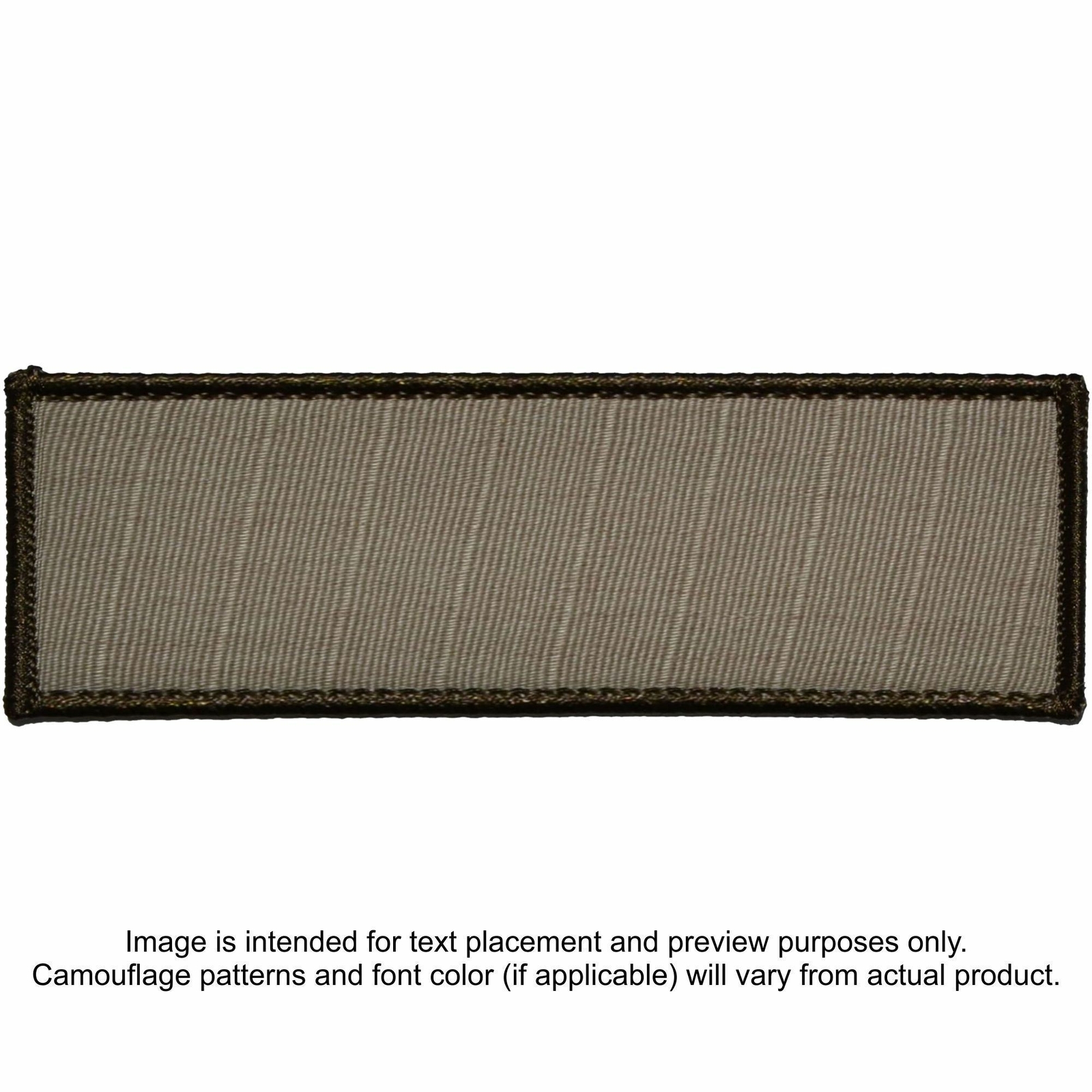Custom Plate Carrier Text Patch - 2x6