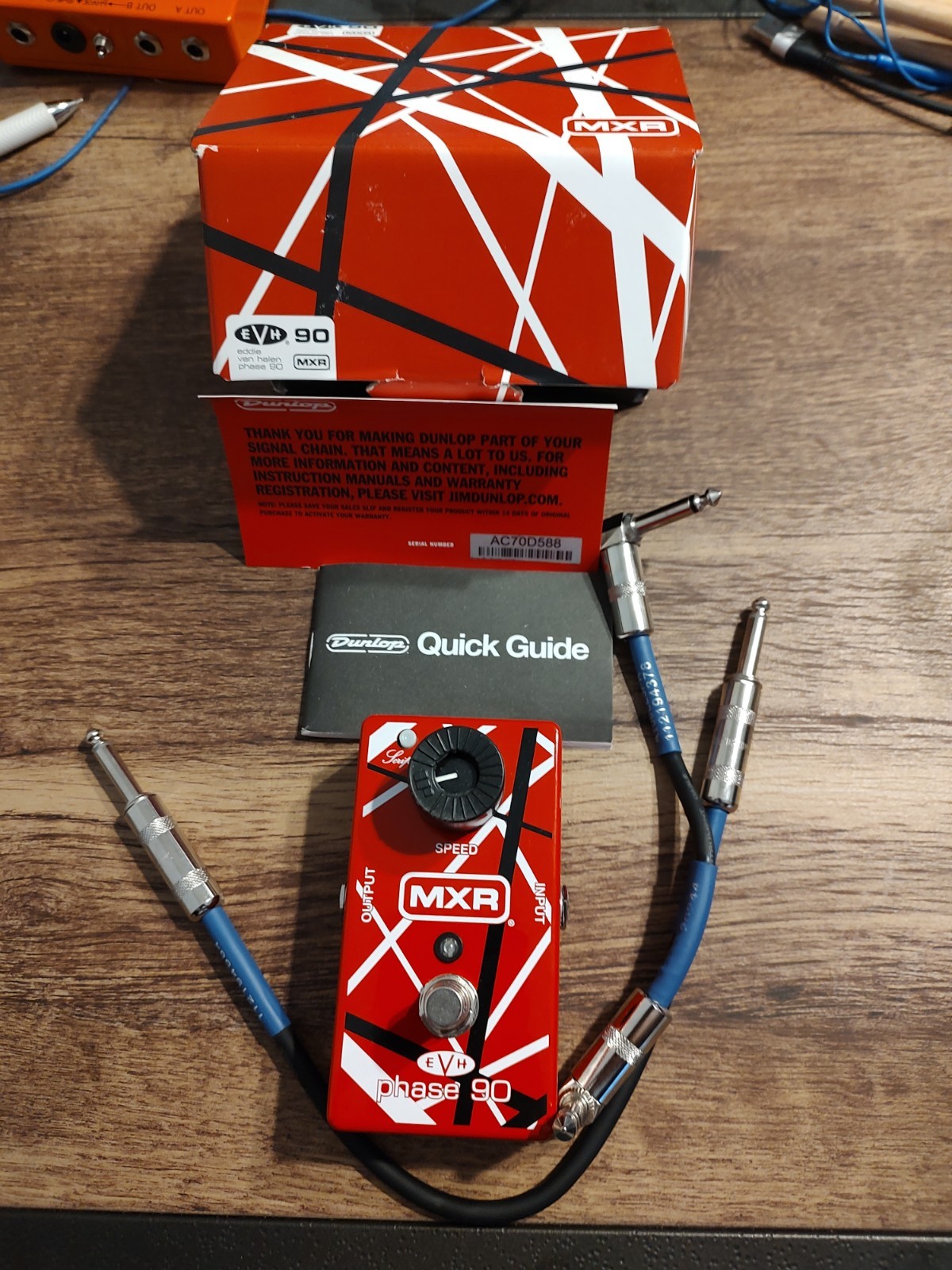 MXR EVH Phase 90 Eddie Van Halen Guitar Pedal