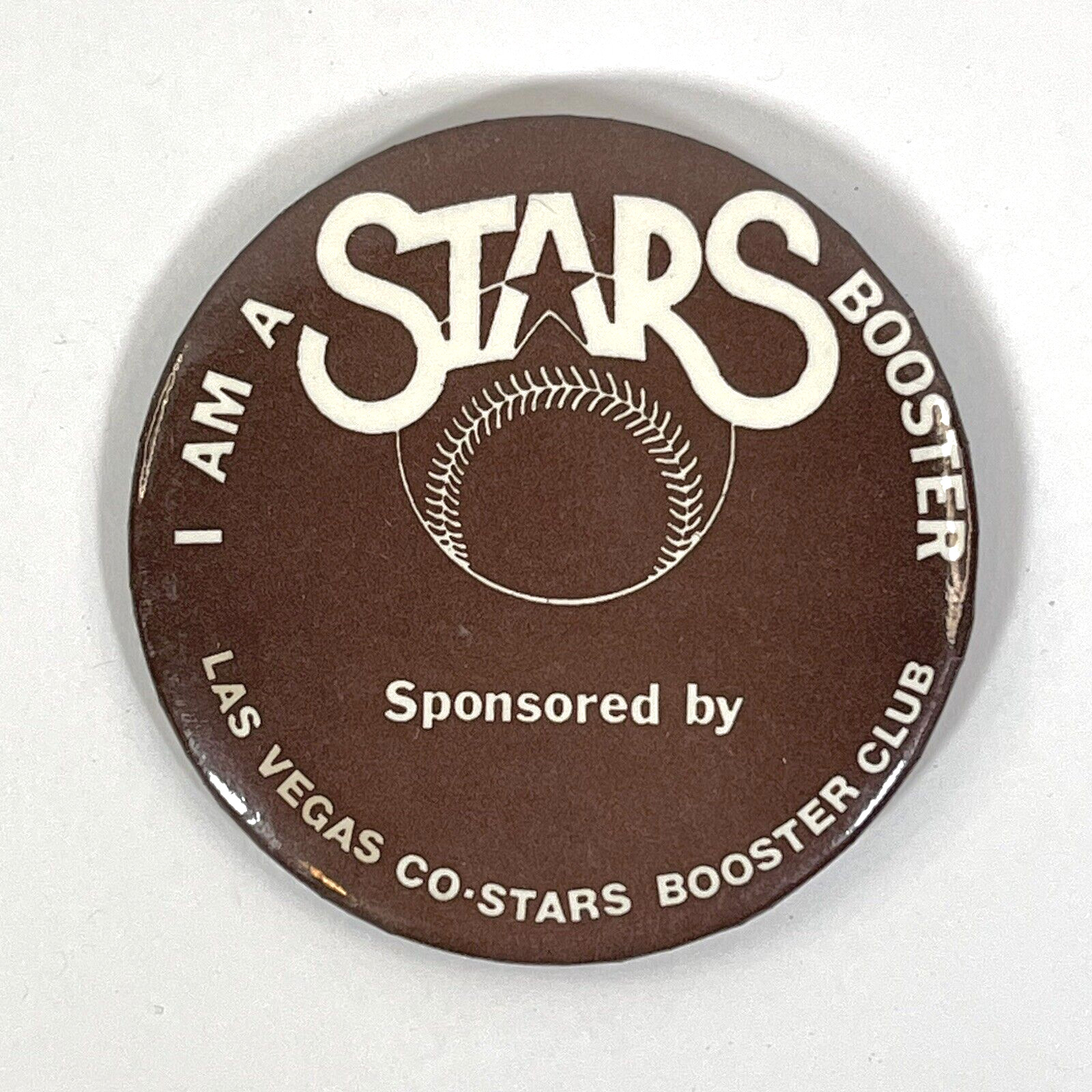 Vintage LAS VEGAS STARS Booster Club Pin ▪ Minor League Baseball