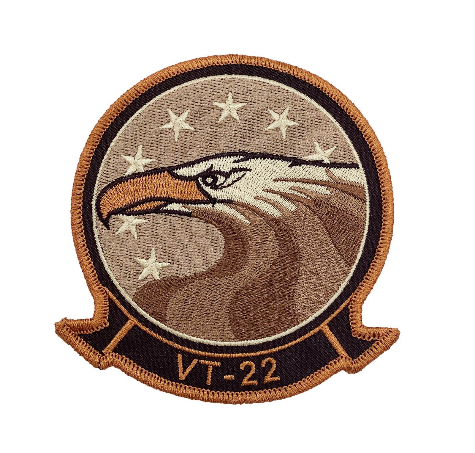 VT-22 Golden Eagles 2019 Squadron Patch – Embroidered, Iron On