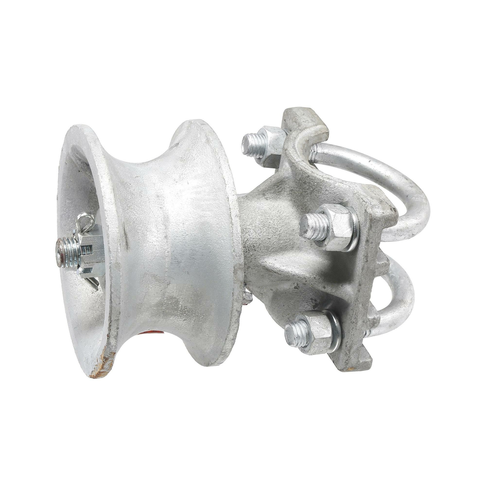 3" Round Post x 2 1/2" Round Gate Frame Steel Cantilever Roller for Sliding Gate