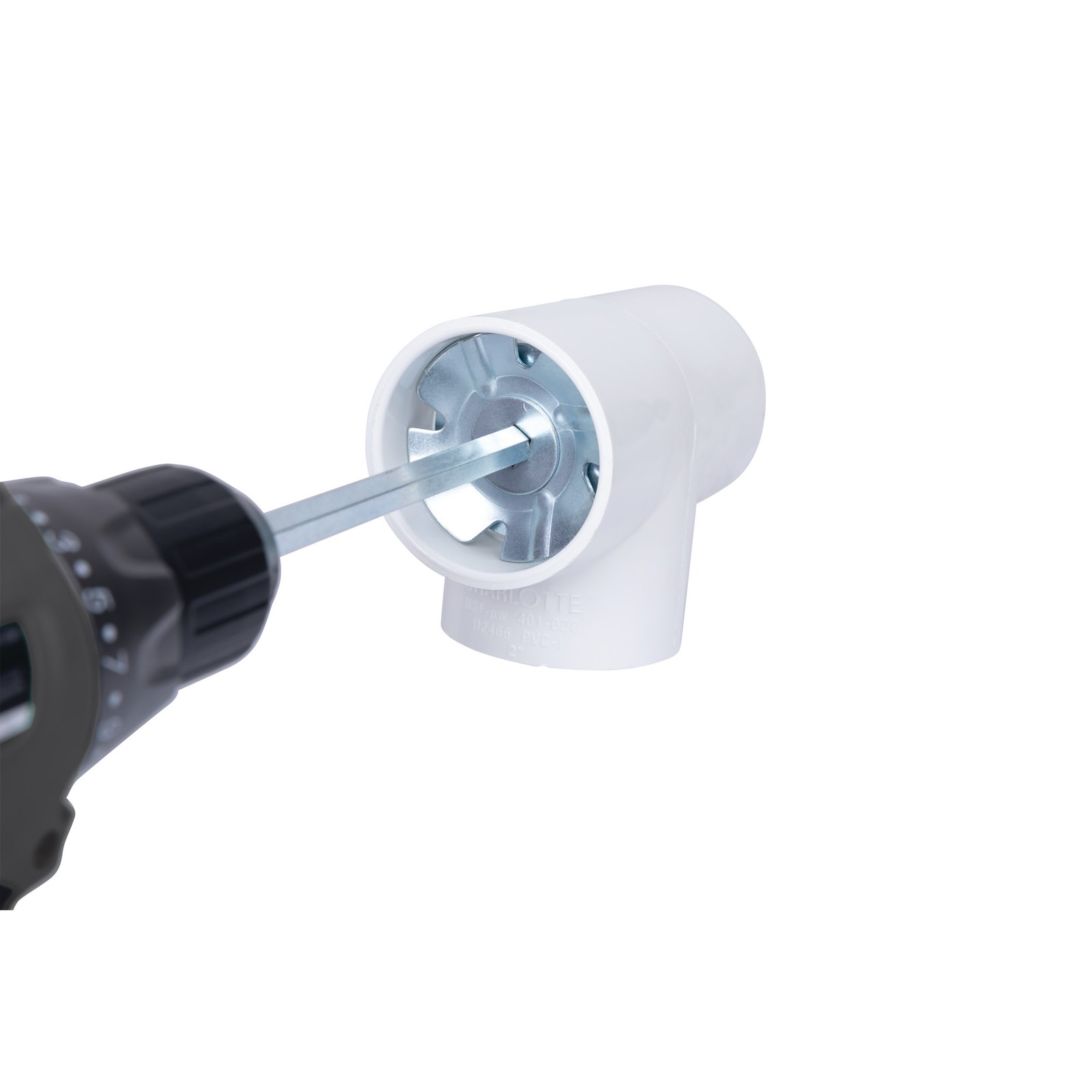 Steelman 2-inch PVC Pipe Reamer and Socket Saver, 61390