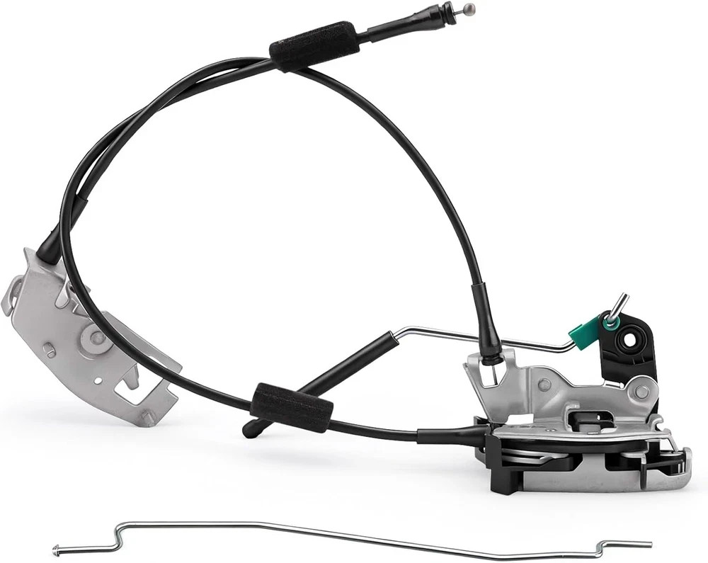 Side Door Latch Assembly with Cable & Rod for Ford E150 E250 E350 Econoline Van