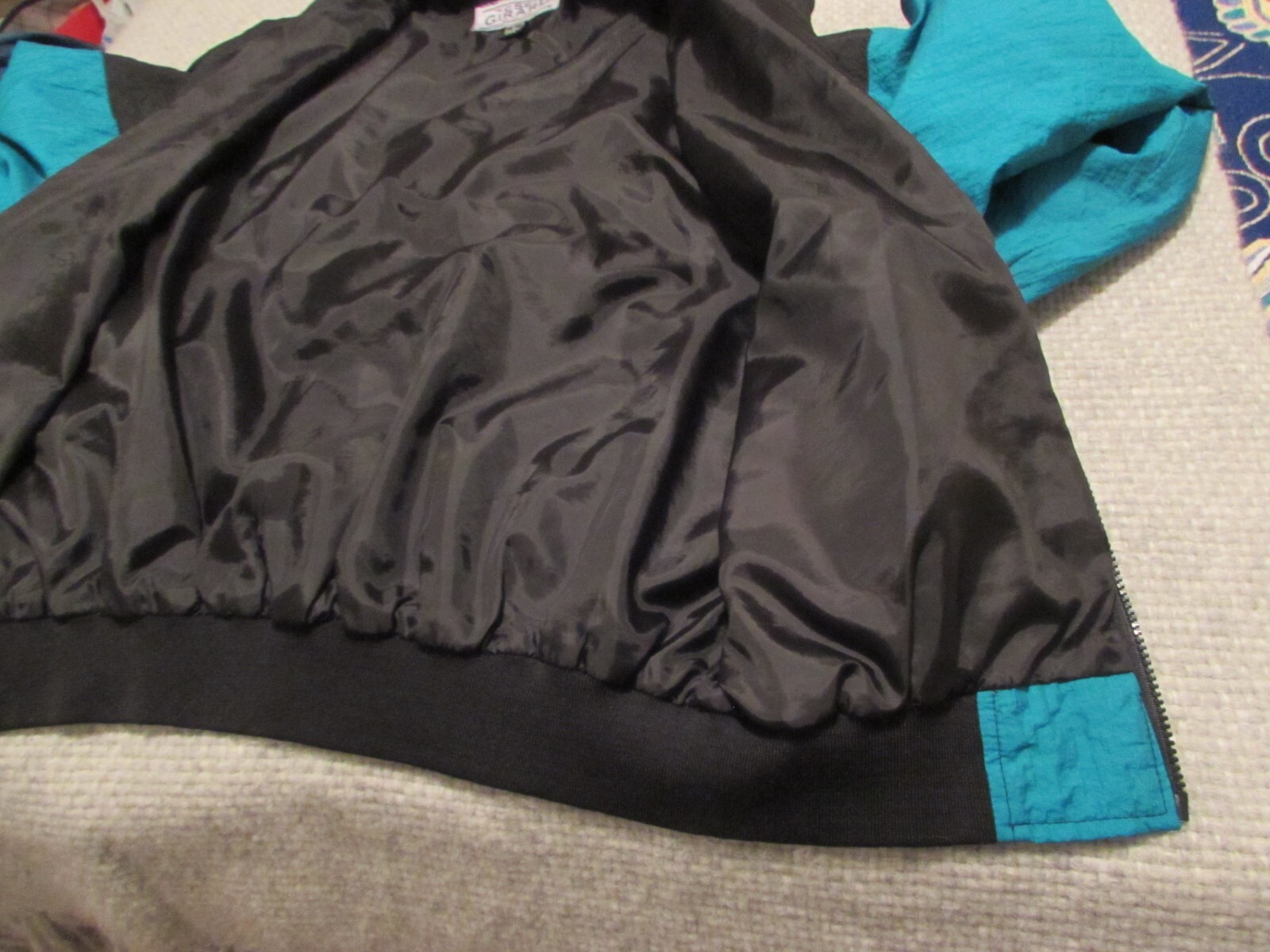 Stratosphere Las Vegas Vintage Girard Embroidered 2 Pocket Full Zip Jacket Lrg