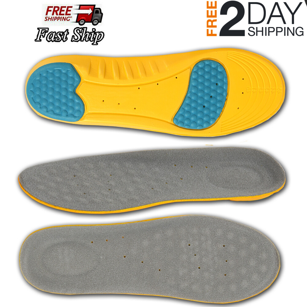 Plantillas De Gel Ortopedicas Para Hombre Mujer Plantar Pie Plano Dolor Zapatos