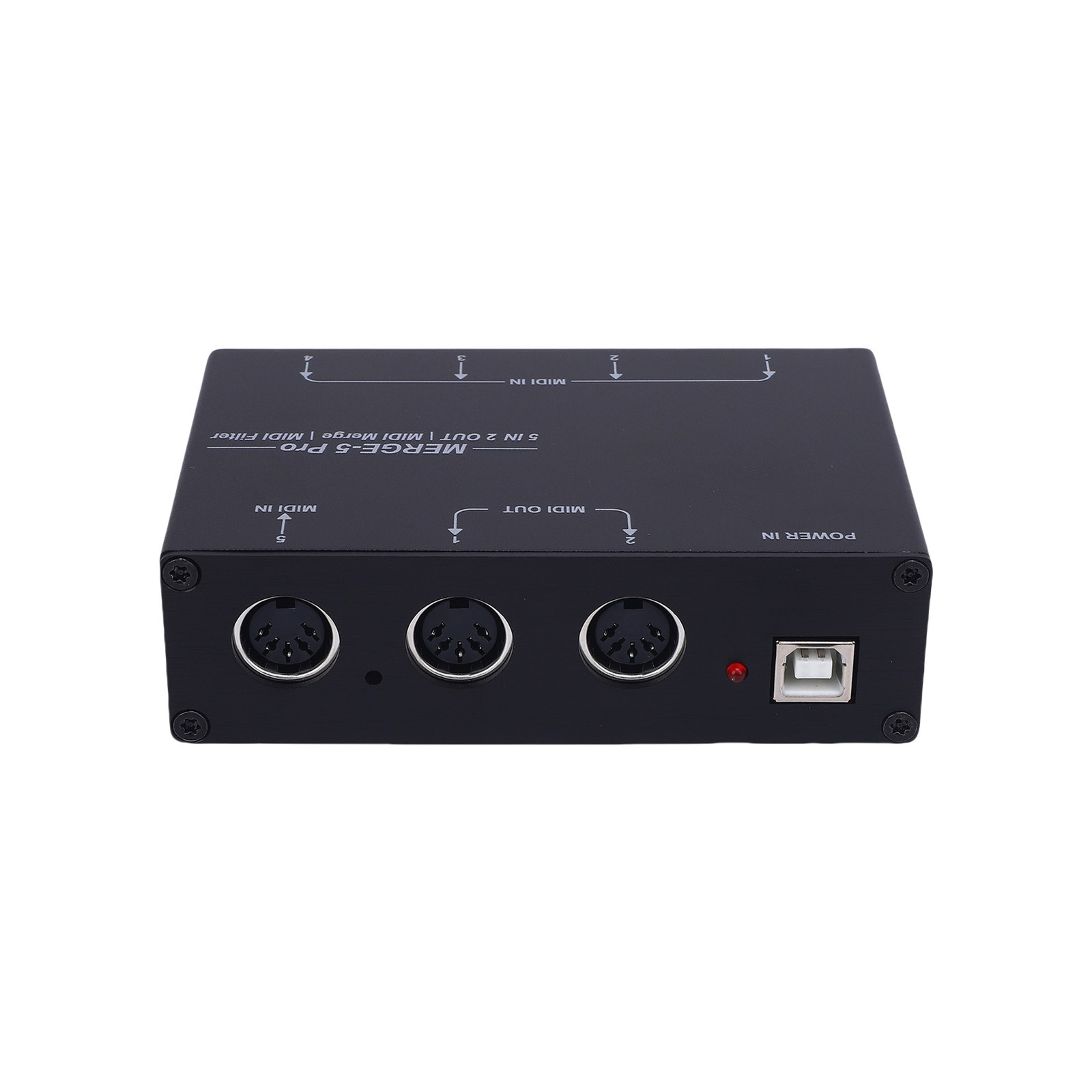 USB MIDI Host Box MIDI Splitter For MIDI Keyboard