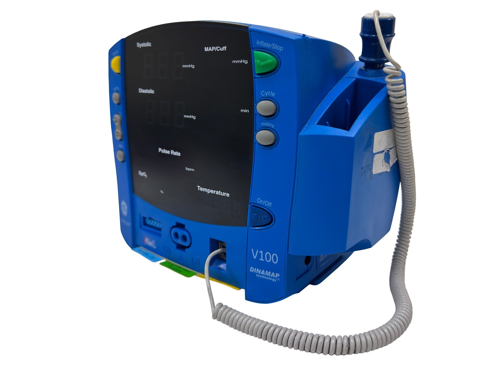 General Electric CARESCAPE V100 2038172-001-301227 Vital Signs Monitor