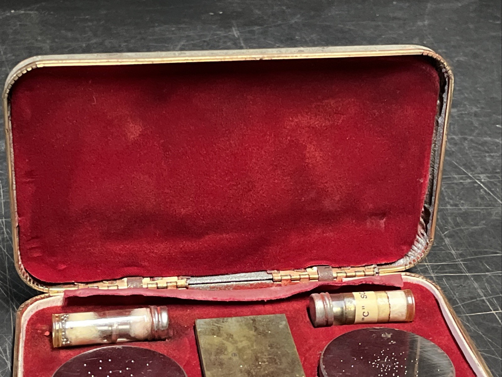 Vintage Rockwell Hardness Testing Kit Service Standardizing Laboratory