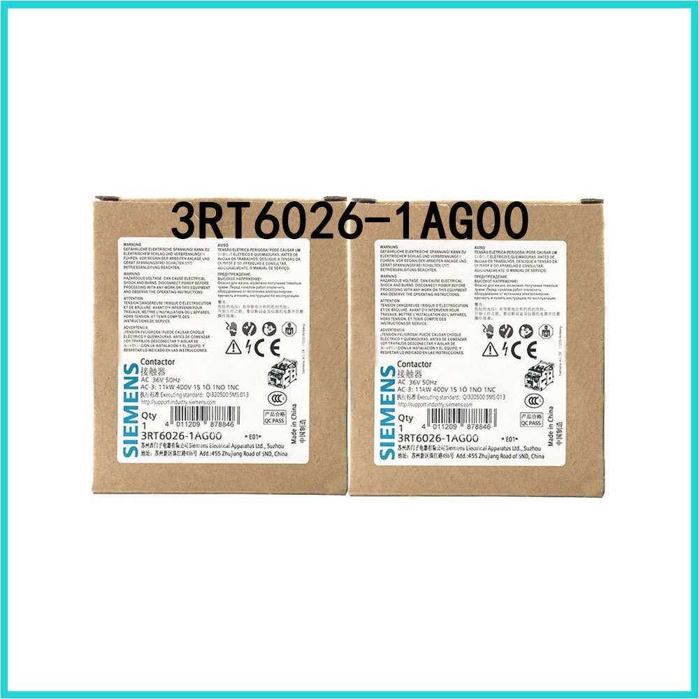 Contactor SIEMENS 3RT6026-1AG00 3RT6026-1AQ00 3RT6026-1AG20 3RT6026-1AN20 lot