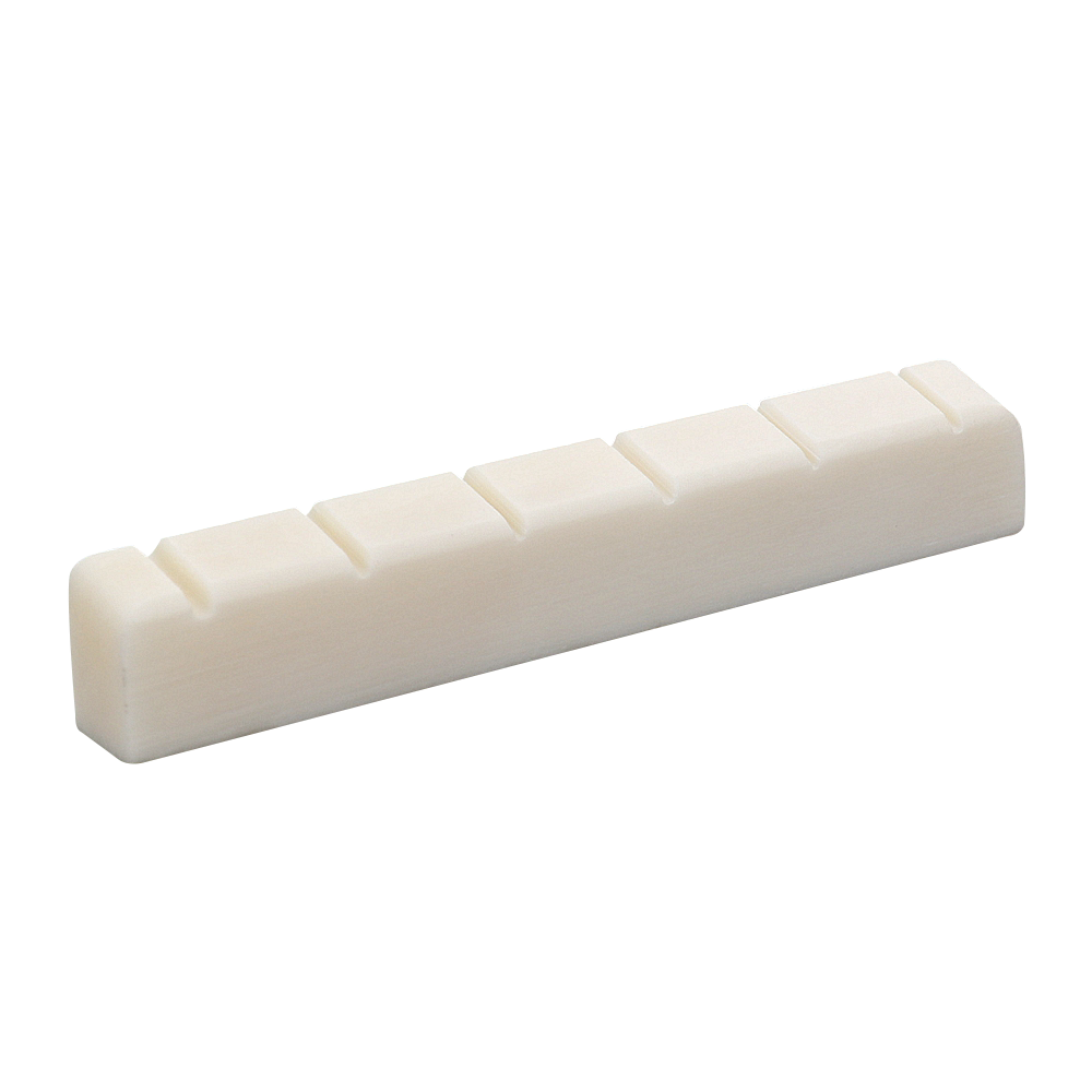 Left handed Bone 6 String Slotted Nut For Classic Guitar Accessories52x6x9-8.5mm