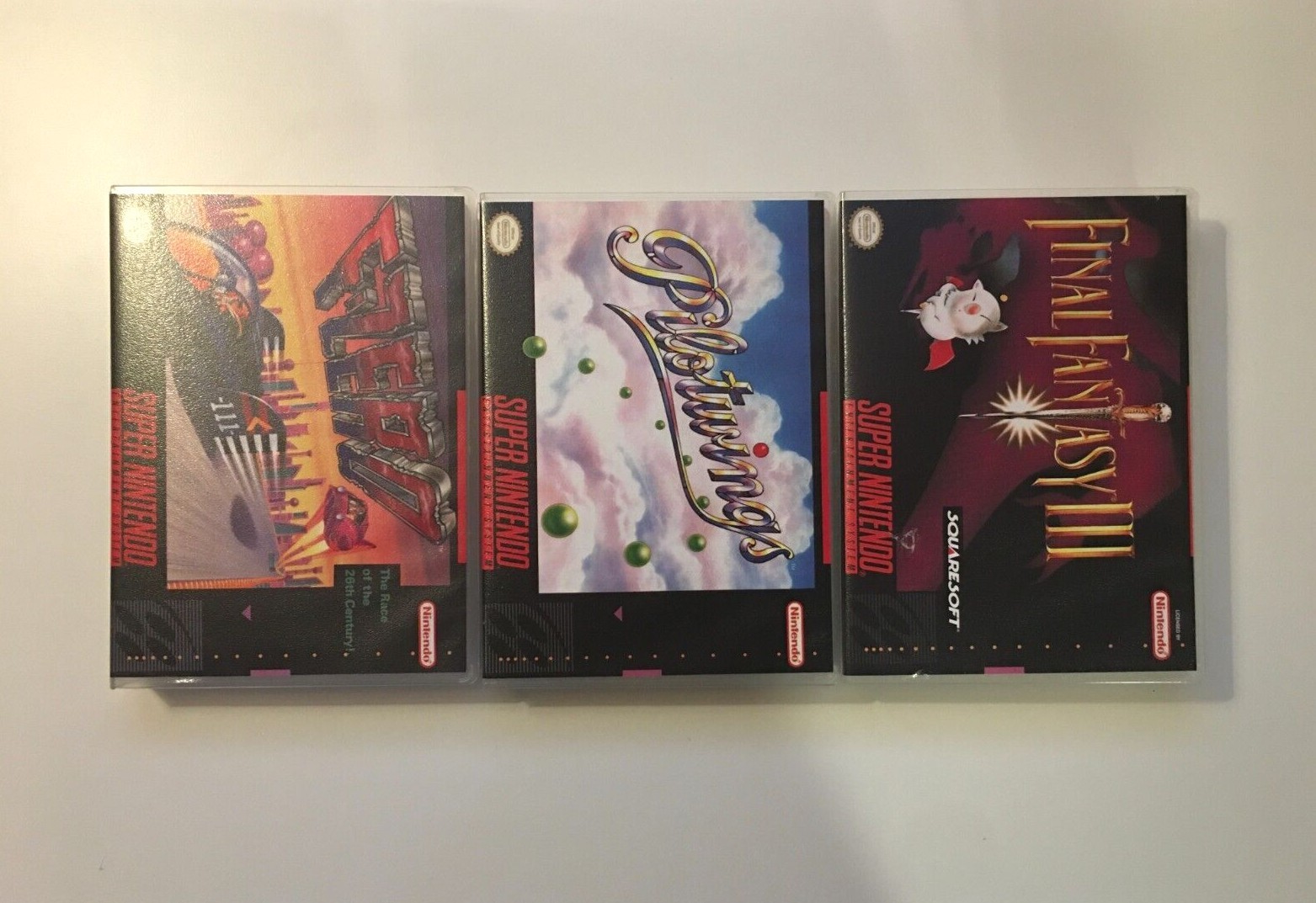 Custom Made Super Nintendo SNES & N64 Cases / Boxes You Pick - Free Sticker
