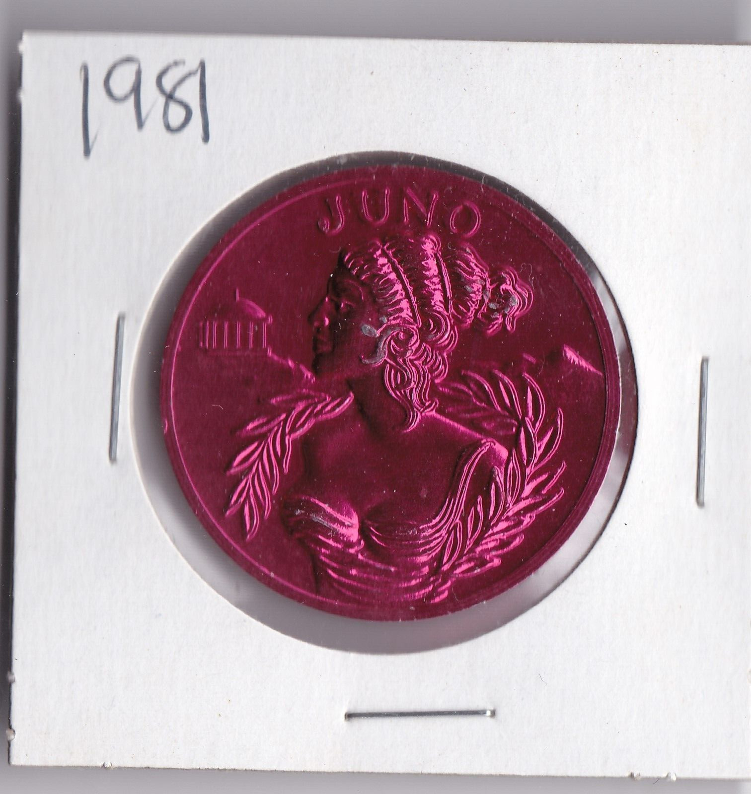 1981 JUNO/ Flapdoodle 1981  Mardi Gras DOUBLOON )