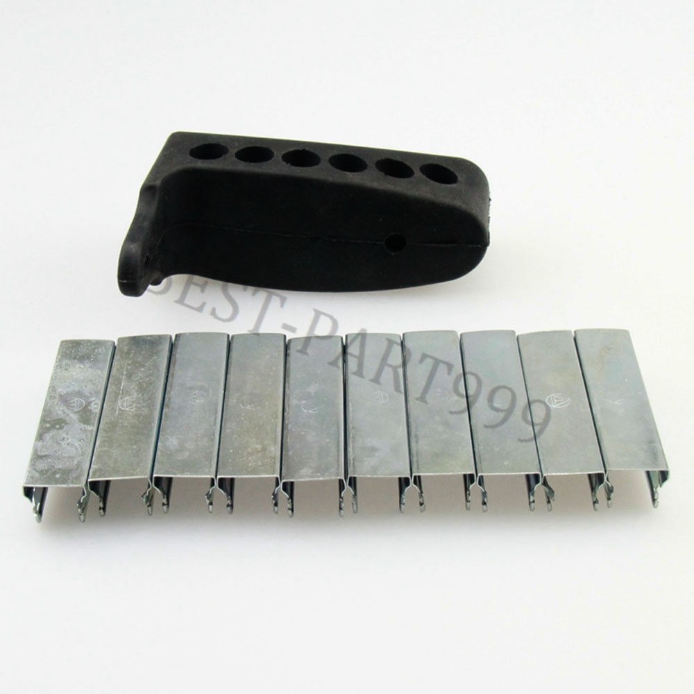91/30 m44 Mosin Nagant Rubber Recoil Butt Pad with 10 Mosin Nagant Stripper clip