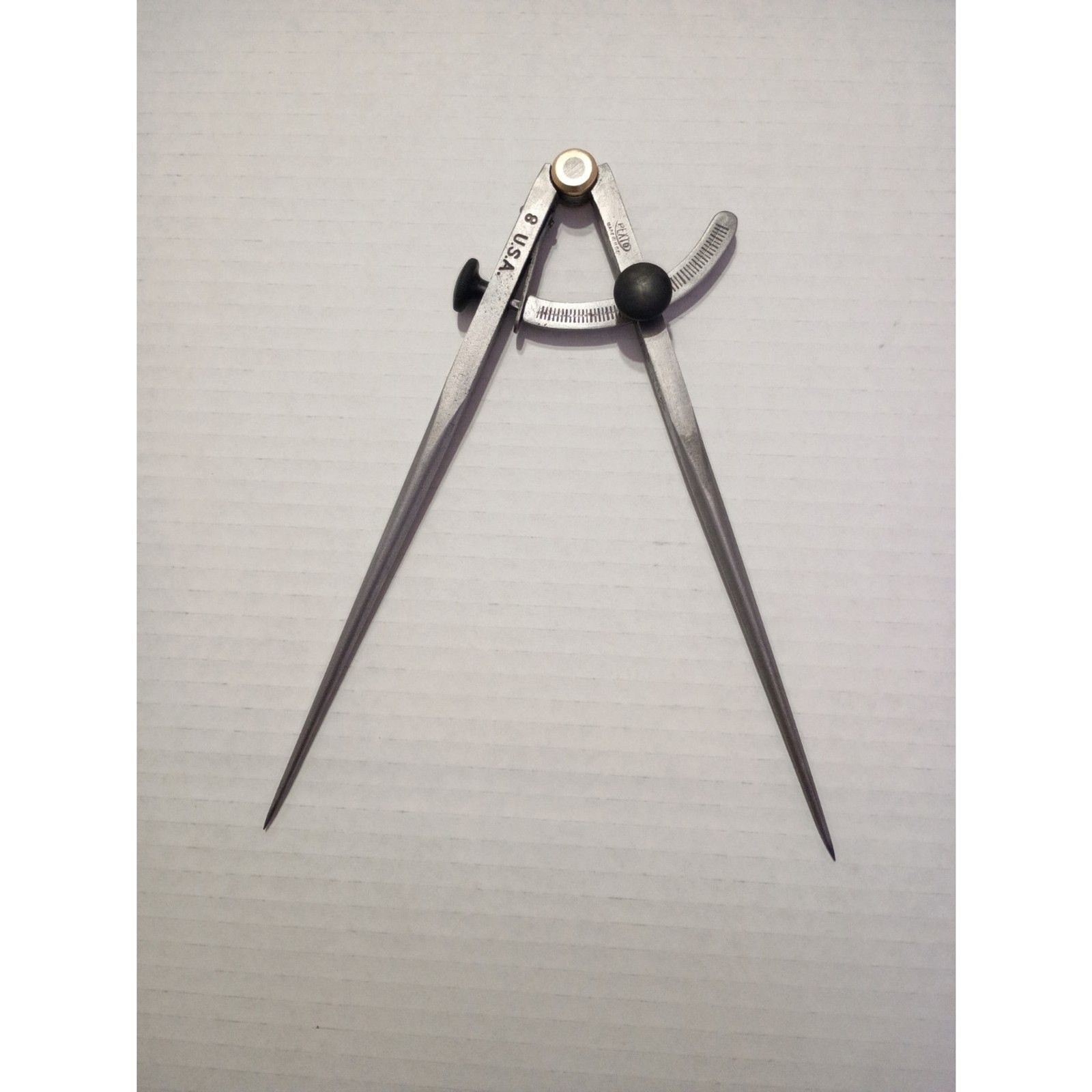 Rare Pexto 8" Wing Divider Compass High Quality Measurement Tool GREAT CONDITION