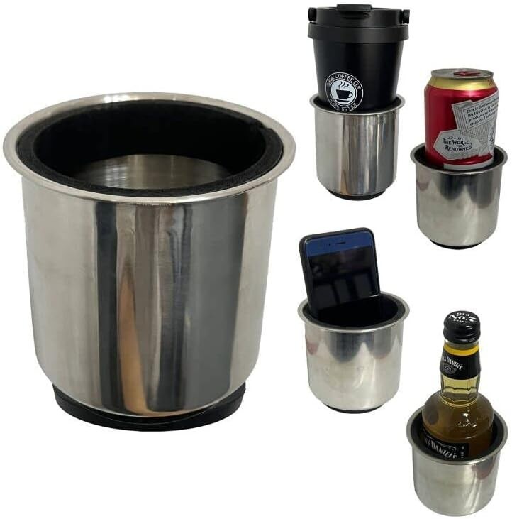 Horizontal Mounting Magnetic Cup Holder Beverage Holder Drink Holder Can Holder