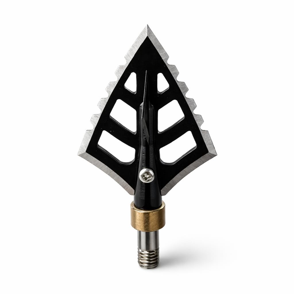 Mceg.Inc Mceg Inc Crossbow Broadheads 100 To 125 Grain Adjustable 4 Fixed Blade