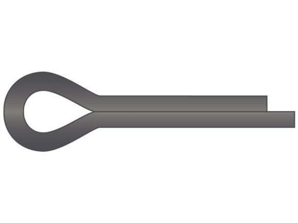 Cotter Pin 1/4 x 4 Carbon Steel (75 Pieces)