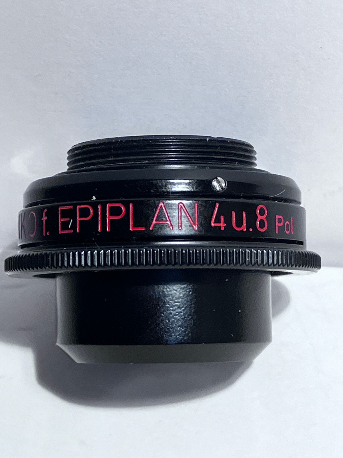 Zeiss INKO Epiplan 8X Reflected Light Microscope Objective 462002-9901