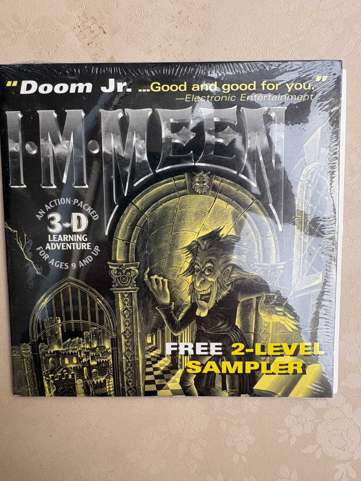 1995 SIMON & SCHUSTER DOOM JR I.M. MEEN BE QUICK BE SMART BEWARE 3-D NEW SEALED