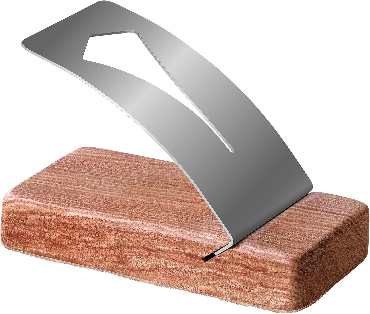 Zipper Jig Tool, Hardwood & Stainless Steel Zipper Installing Tool for Dresses &