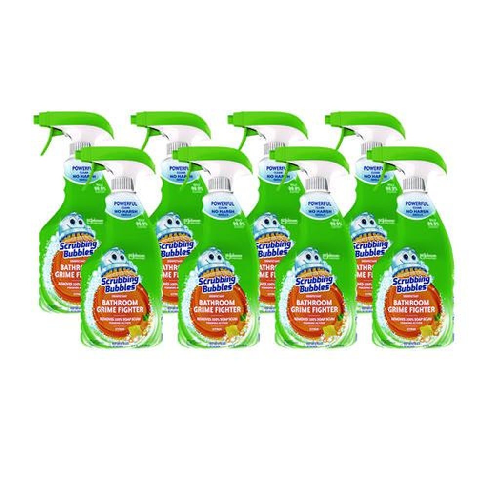 Scrubbing Bubbles 306111 Multi Surface Bathroom Cleaner - Citrus Scent 8/CT New