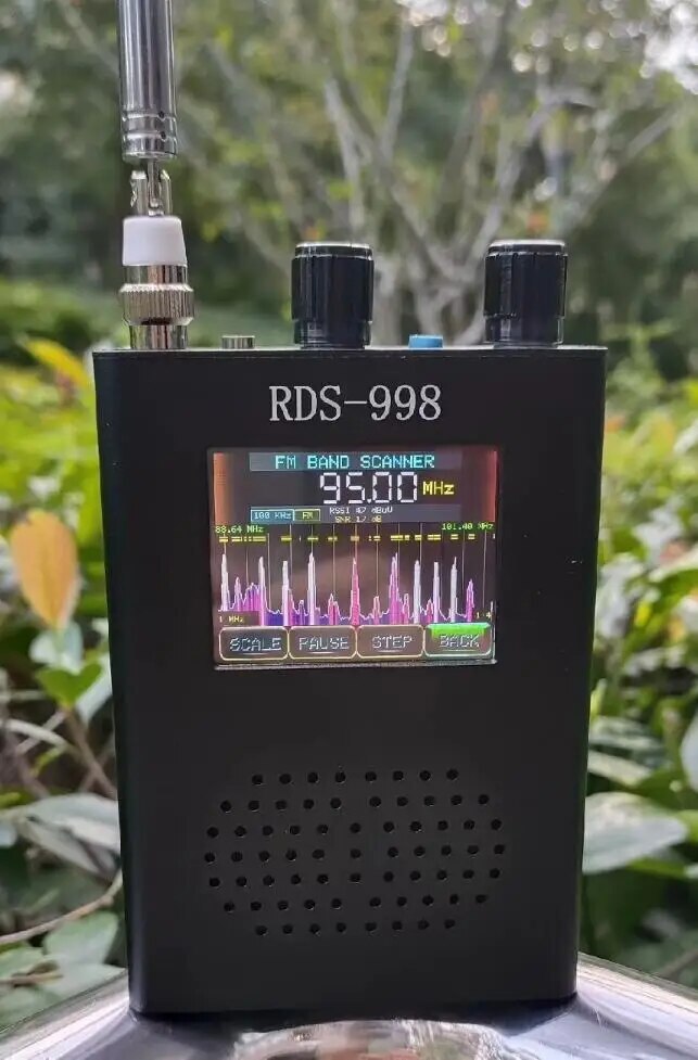 Portable Shortwave Radio RDS-998 FM AM (MW SW) SDR Radio SSB USB LSB Receiver