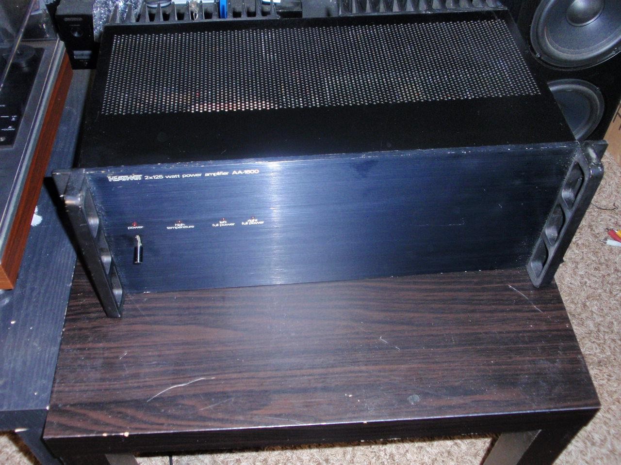 HEATHKIT AA 1600 AMPLIFIER / BOUGHT AND RECONDITIONED FROM MR HEATHKIT 125 WPC