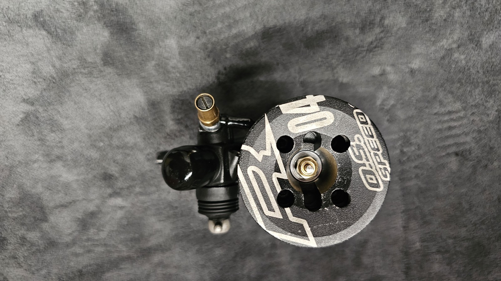 O.S. Engines R2104 Race Engine, Good Compression With Extra Glow Plugs