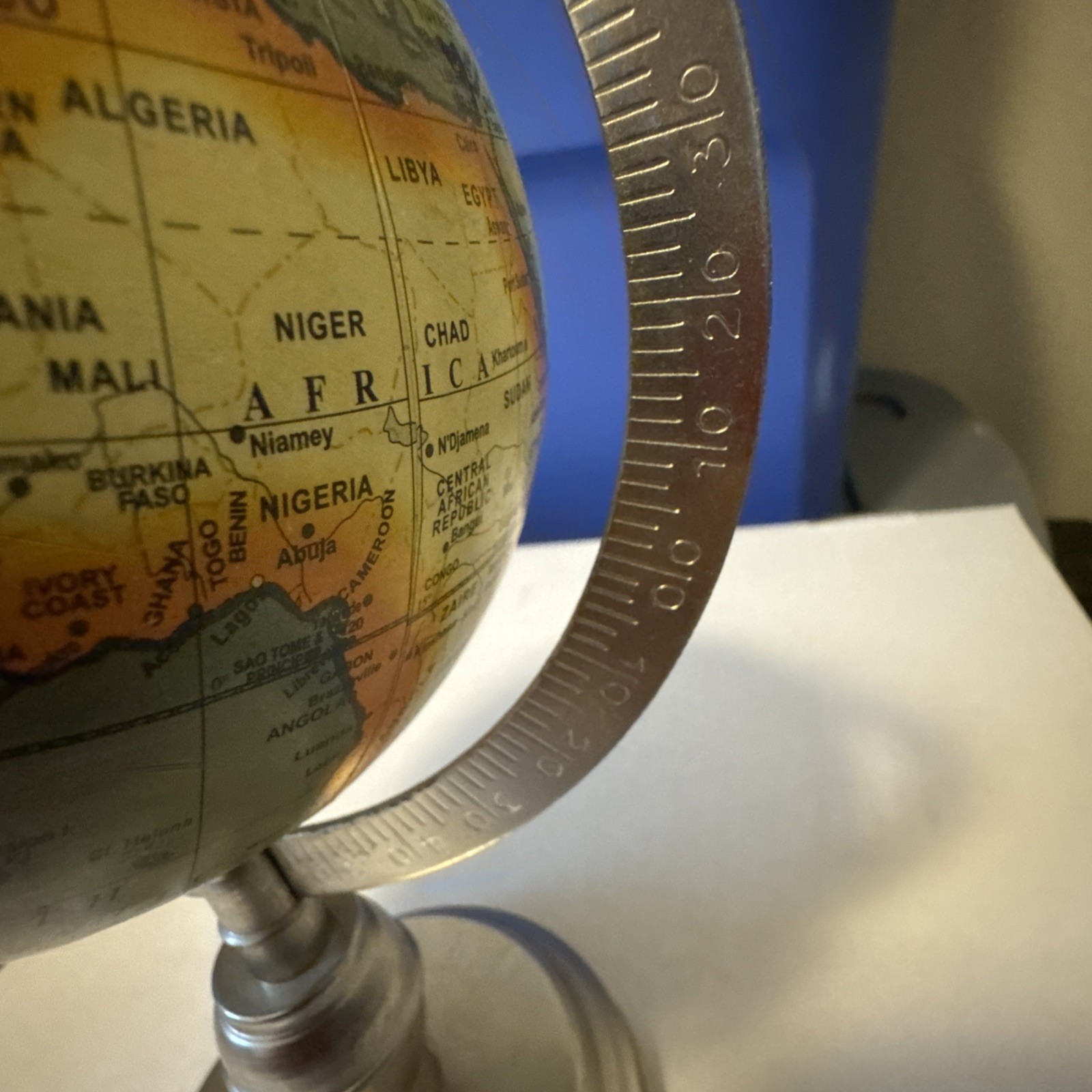 Home Decor Globe 10” Tall